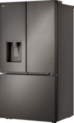 LG Counter-Depth MAX 25.5 Cu. Ft. French Door Smart Refrigerator Four Kinds of Ice from Kings Outlet