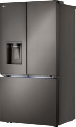 LG Counter-Depth MAX 25.5 Cu. Ft. French Door Smart Refrigerator Four Kinds of Ice from Kings Outlet