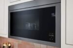 KitchenAid 1.1 Cu. Ft. Over-the-Range Microwave Flush Built-in Design Black Stainless Steel from Kings Outlet