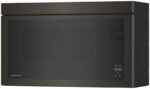 KitchenAid 1.1 Cu. Ft. Over-the-Range Microwave Flush Built-in Design Black Stainless Steel from Kings Outlet