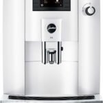 JURA E6 Espresso Machine Easy Cappuccino Function Piano White from Kings Outlet