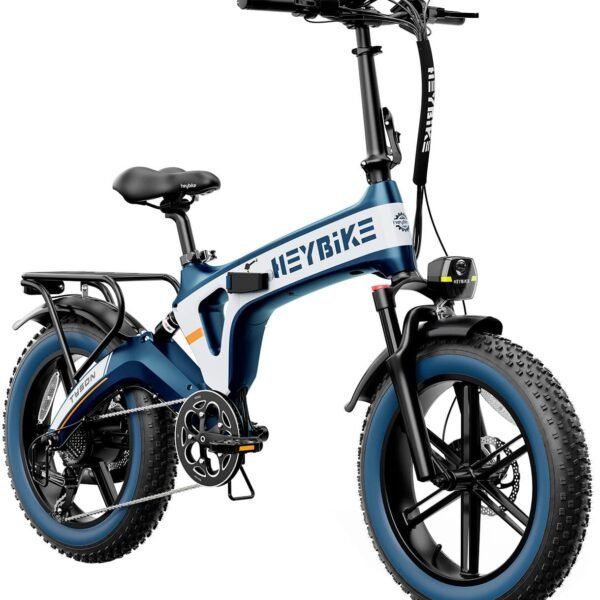 Heybike Tyson Foldable E-bike 55mi Max Operating Range 28 mph Max Speed UL Certified from Kings Outlet