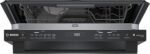 Bosch 800 Series 24" Top Control Smart Built-In Stainless Steel Tub Dishwasher 3rd Rack from Kings Outlet