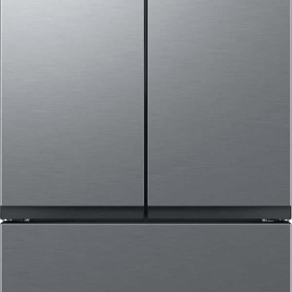 Samsung 27 cu. ft. 3-Door French Door Counter Depth Smart Refrigerator Dual Auto Ice from Kings Outlet