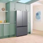 Samsung 27 cu. ft. 3-Door French Door Counter Depth Smart Refrigerator Dual Auto Ice from Kings Outlet