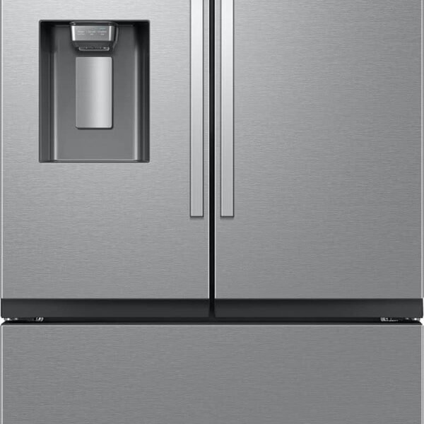 Samsung 31 cu. ft. 3-Door French Door Smart Refrigerator Four Types of Ice Stainless from Kings Outlet