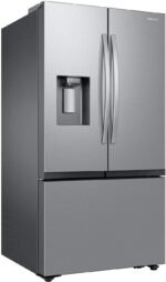 Samsung 31 cu. ft. 3-Door French Door Smart Refrigerator Four Types of Ice Stainless from Kings Outlet