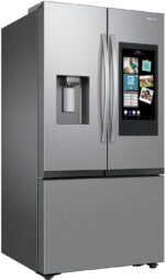 Samsung 30 cu. ft. 3-Door French Door Smart Refrigerator Family Hub Stainless Steel from Kings Outlet