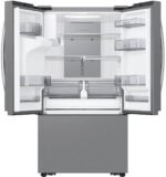 Samsung 30 cu. ft. 3-Door French Door Smart Refrigerator Family Hub Stainless Steel from Kings Outlet