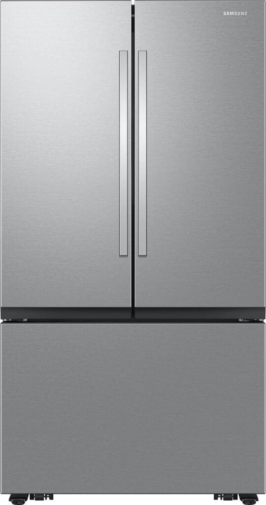 Samsung 27 cu. ft. French Door Counter Depth Smart Refrigerator Dual Auto Ice Maker from Kings Outlet