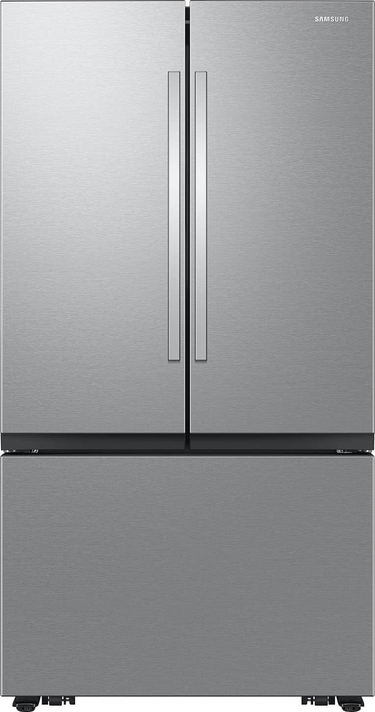 Kings Outlet Samsung 27 cu. ft. French Door Counter Depth Smart Refrigerator Dual Auto Ice Maker Samsung 27 cu. ft. French Door Counter Depth Smart Refrigerator Dual Auto Ice Maker from Kings Outlet