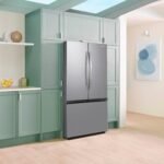 Samsung 27 cu. ft. French Door Counter Depth Smart Refrigerator Dual Auto Ice Maker from Kings Outlet