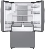 Samsung 25 cu. ft. 3-Door French Door Counter Depth Smart Refrigerator Family Hub Stainless from Kings Outlet