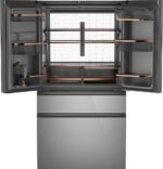 Café 28.7 Cu. Ft. 4-Door French Door Smart Refrigerator Dual Dispense Auto Fill Pitcher from Kings Outlet
