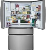 Frigidaire Gallery 26.3 Cu. Ft. 4-Door French Door Refrigerator Smudge Proof Stainless Steel from Kings Outlet