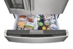Frigidaire Gallery 26.3 Cu. Ft. 4-Door French Door Refrigerator Smudge Proof Stainless Steel from Kings Outlet