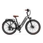 Heybike Cityrun Ebike 55mi Max Operating Range 25 mph Max Speed Black from Kings Outlet