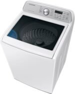 Samsung 4.6 Cu. Ft. High-Efficiency Smart Top Load Washer ActiveWave Agitator White from Kings Outlet