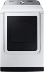 Samsung 7.4 Cu. Ft. Smart Electric Dryer Steam Sanitize+ White from Kings Outlet