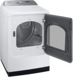 Samsung 7.4 Cu. Ft. Smart Electric Dryer Steam Sanitize+ White from Kings Outlet