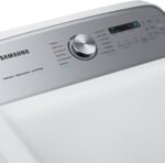 Samsung 7.4 Cu. Ft. Smart Electric Dryer Steam Sanitize+ White from Kings Outlet