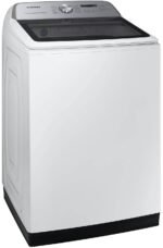 Samsung 5.5 Cu. Ft. High-Efficiency Smart Top Load Washer Super Speed Wash White from Kings Outlet