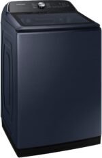 Samsung 5.4 Cu. Ft. High-Efficiency Smart Top Load Washer Pet Care Solution Brushed Navy from Kings Outlet