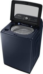 Samsung 5.4 Cu. Ft. High-Efficiency Smart Top Load Washer Pet Care Solution Brushed Navy from Kings Outlet