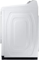 Samsung 7.4 Cu. Ft. Smart Gas Dryer Steam Sanitize+ White from Kings Outlet
