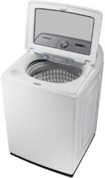 Samsung 5.4 Cu. Ft. High-Efficiency Smart Top Load Washer ActiveWave Agitator White from Kings Outlet
