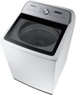 Samsung 5.4 Cu. Ft. High-Efficiency Smart Top Load Washer ActiveWave Agitator White from Kings Outlet