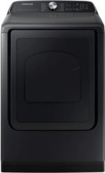 Samsung 7.4 Cu. Ft. Smart Electric Dryer Steam Sanitize+ Black from Kings Outlet