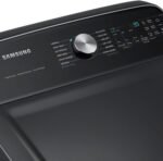 Samsung 7.4 Cu. Ft. Smart Electric Dryer Steam Sanitize+ Black from Kings Outlet