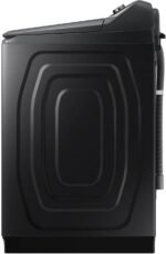Samsung 5.4 Cu. Ft. High-Efficiency Smart Top Load Washer ActiveWave Agitator Brushed Black from Kings Outlet