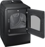 Samsung 7.4 Cu. Ft. Smart Gas Dryer Steam Sanitize+ Black from Kings Outlet