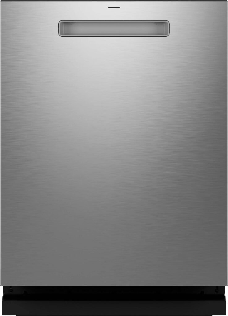 GE Profile 24" Top Control Smart Built-In Stainless Steel Tub Dishwasher 3rd Rack Microban from Kings Outlet