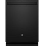 GE 24" Top Control Built-In Stainless Steel Tub Dishwasher 3rd Rack Sanitze Cycle 45 from Kings Outlet