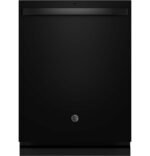 GE 24" Top Control Built-In Stainless Steel Tub Dishwasher 3rd Rack Sanitize Cycle 45 from Kings Outlet