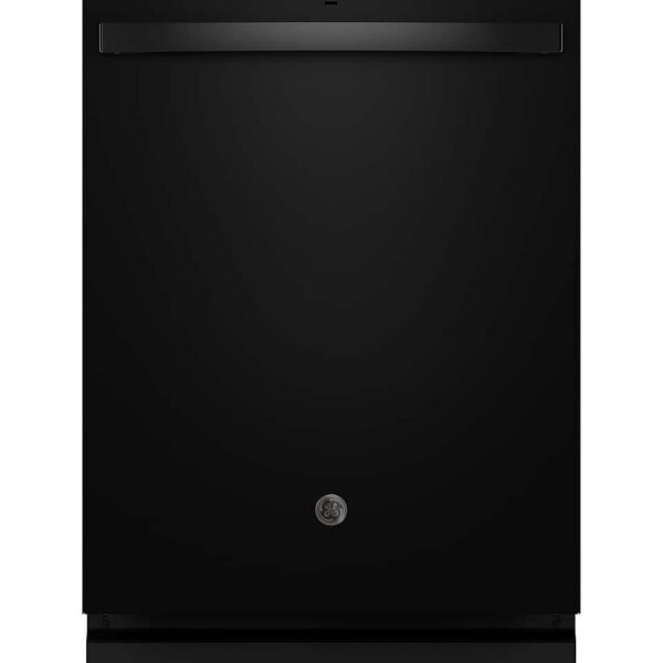 GE 24" Top Control Built-In Stainless Steel Tub Dishwasher 3rd Rack Sanitize Cycle 45 from Kings Outlet