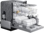 Samsung 24" Bespoke AutoRelease Dry Smart Built-In Stainless Steel Tub Dishwasher 3rd Rack StormWash from Kings Outlet