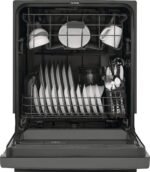 Frigidaire 24" Front Control Built-In Plastic Tub Dishwasher DishSense Sensor Technology 54 dBA Stainless from Kings Outlet