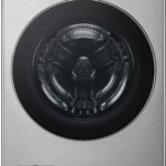 LG 5.0 Cu. Ft. HE Smart Mega Capacity All-in-One Electric Washer/Dryer WashCombo Steam Ventless from Kings Outlet
