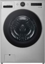 LG 5.0 Cu. Ft. HE Smart Mega Capacity All-in-One Electric Washer/Dryer WashCombo Steam Ventless from Kings Outlet