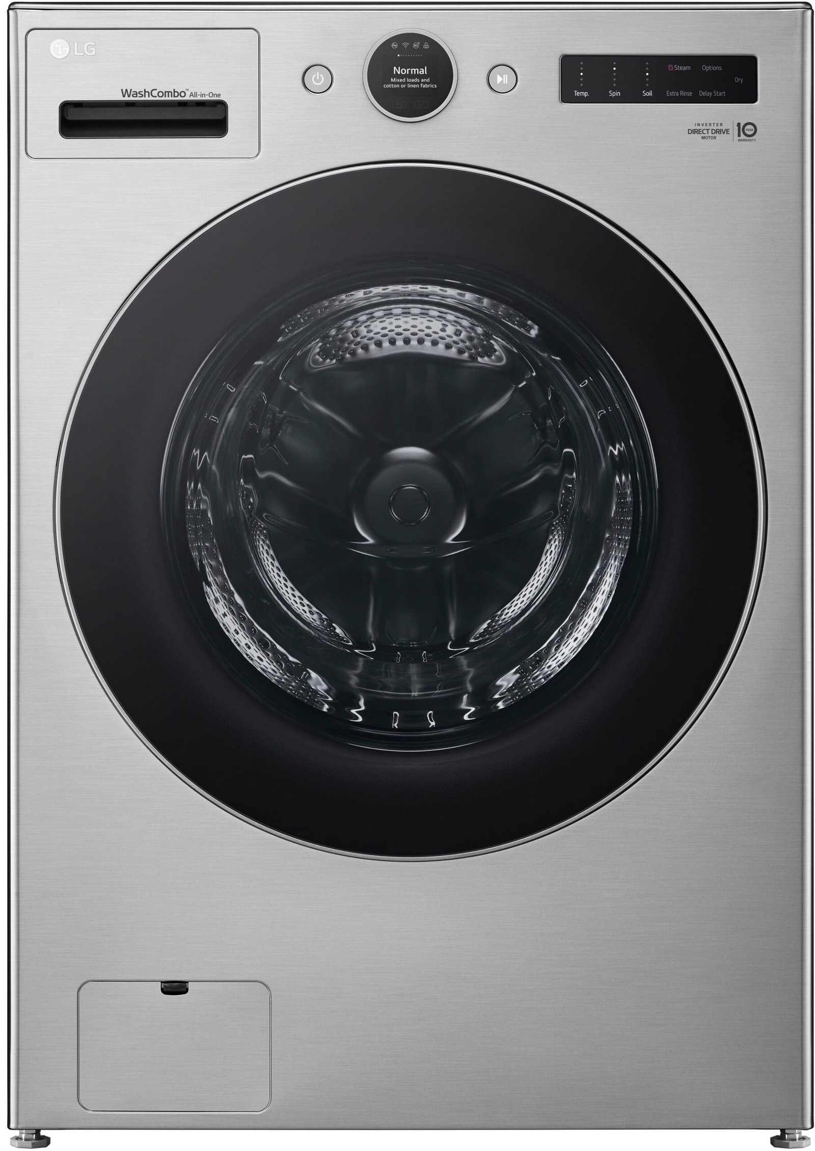 Kings Outlet LG 5.0 Cu. Ft. HE Smart Mega Capacity All-in-One Electric Washer/Dryer WashCombo Steam Ventless LG 5.0 Cu. Ft. HE Smart Mega Capacity All-in-One Electric Washer/Dryer WashCombo Steam Ventless from Kings Outlet