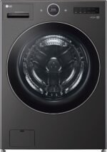 LG 5.0 Cu. Ft. HE Smart Mega Capacity All-in-One Electric Washer/Dryer WashCombo Steam Ventless from Kings Outlet
