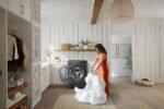 LG 5.0 Cu. Ft. HE Smart Mega Capacity All-in-One Electric Washer/Dryer WashCombo Steam Ventless from Kings Outlet