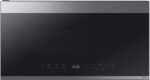 Samsung Bespoke 2.1 Cu. Ft. Over-the-Range Microwave Sensor Cooking Edge to Edge Glass Display from Kings Outlet