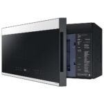 Samsung Bespoke 2.1 Cu. Ft. Over-the-Range Microwave Sensor Cooking Edge to Edge Glass Display from Kings Outlet