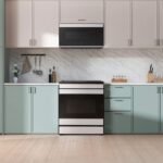 Samsung Bespoke 2.1 Cu. Ft. Over-the-Range Microwave Sensor Cooking Auto Dimming Glass Touch Controls from Kings Outlet