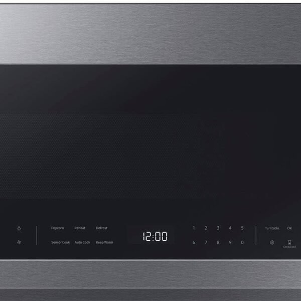 Samsung 2.1 Cu. Ft. Over-the-Range Microwave Sensor Cooking Wi-Fi Connectivity Stainless Steel from Kings Outlet
